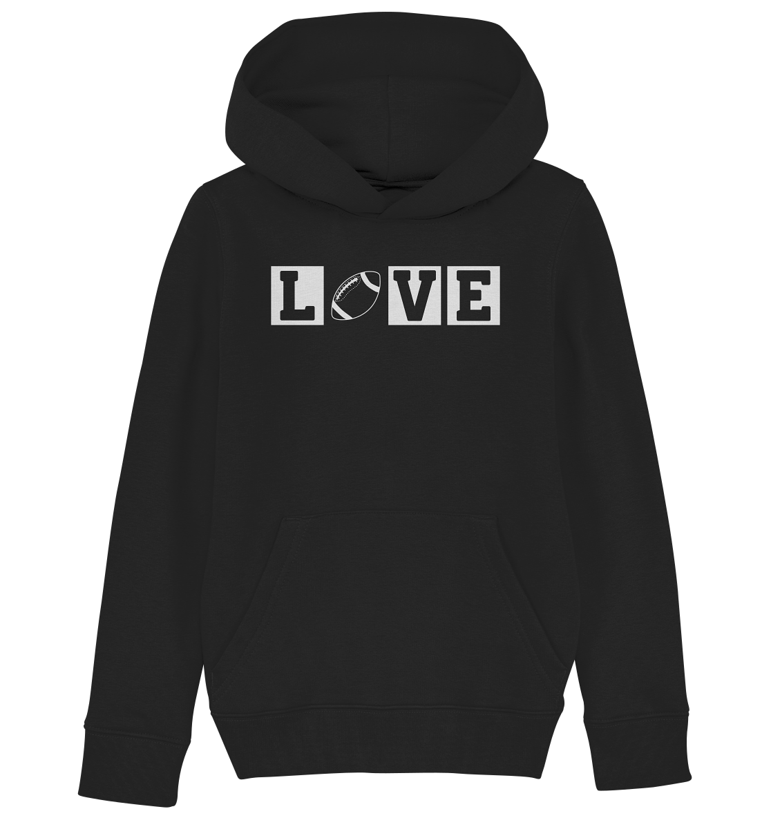 Love III - Kids Organic Hoodie - Amfoo Shop