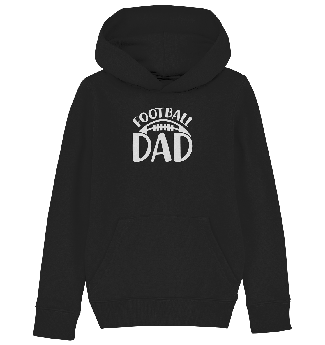 Football Dad - Kids Organic Hoodie - Amfoo Shop