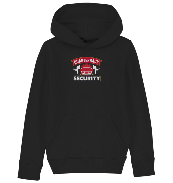 Quarterback Security - Kids Organic Hoodie - Amfoo Shop