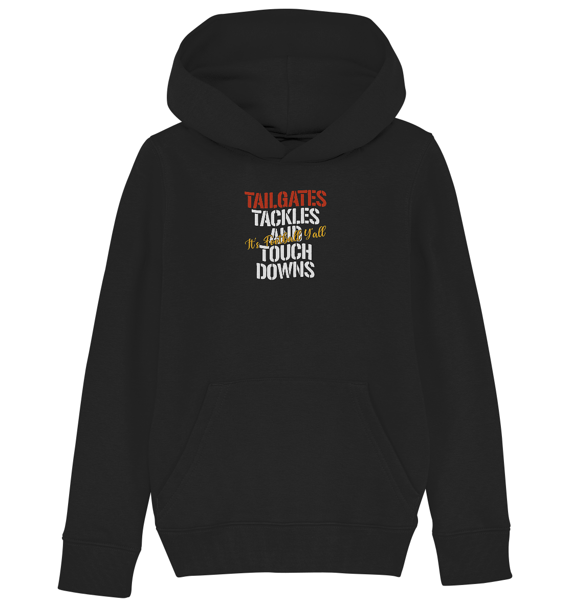 Tailgate Tackles - Kids Organic Hoodie - Amfoo Shop