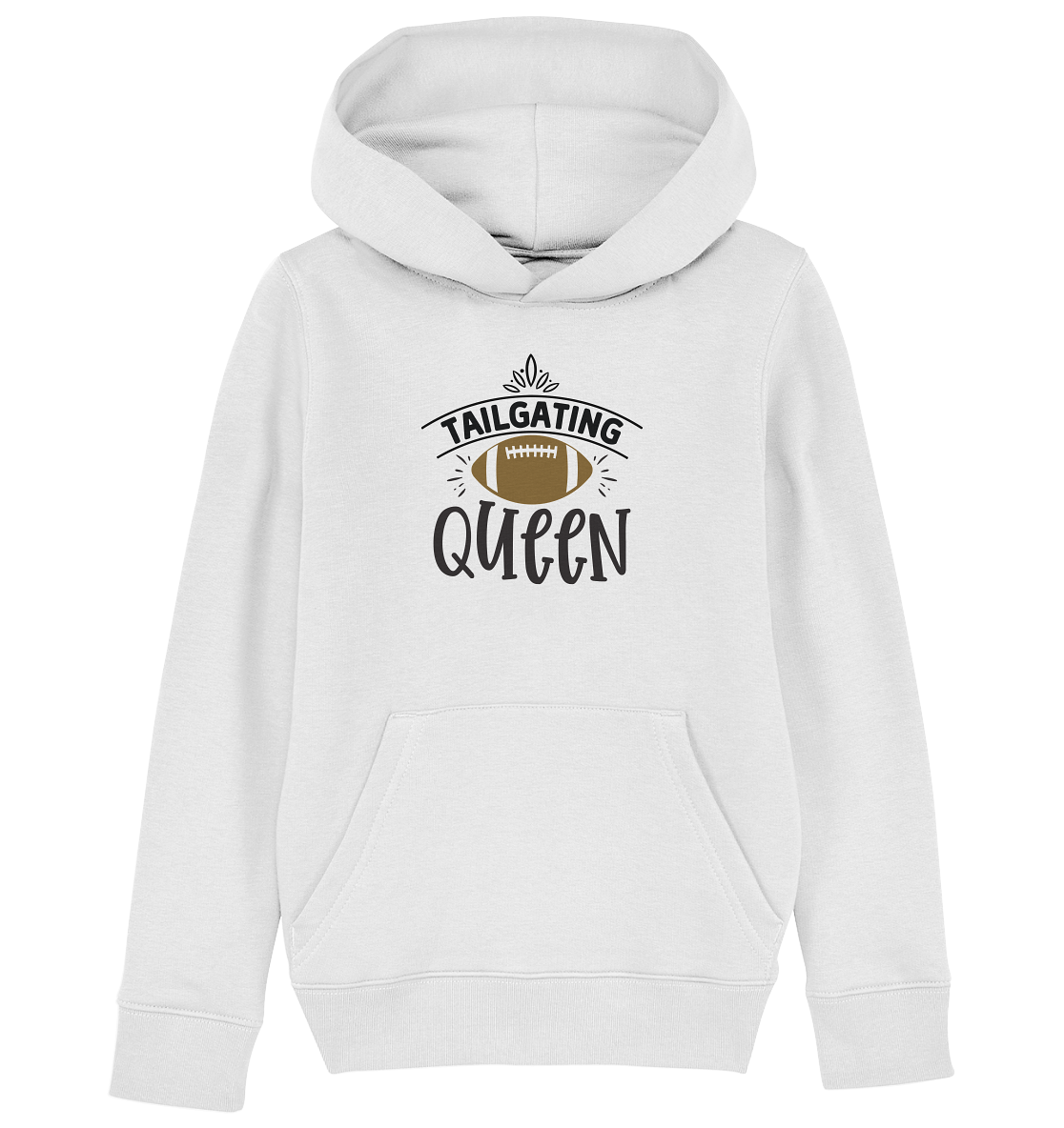 Tailgating Queen - Kids Organic Hoodie - Amfoo Shop