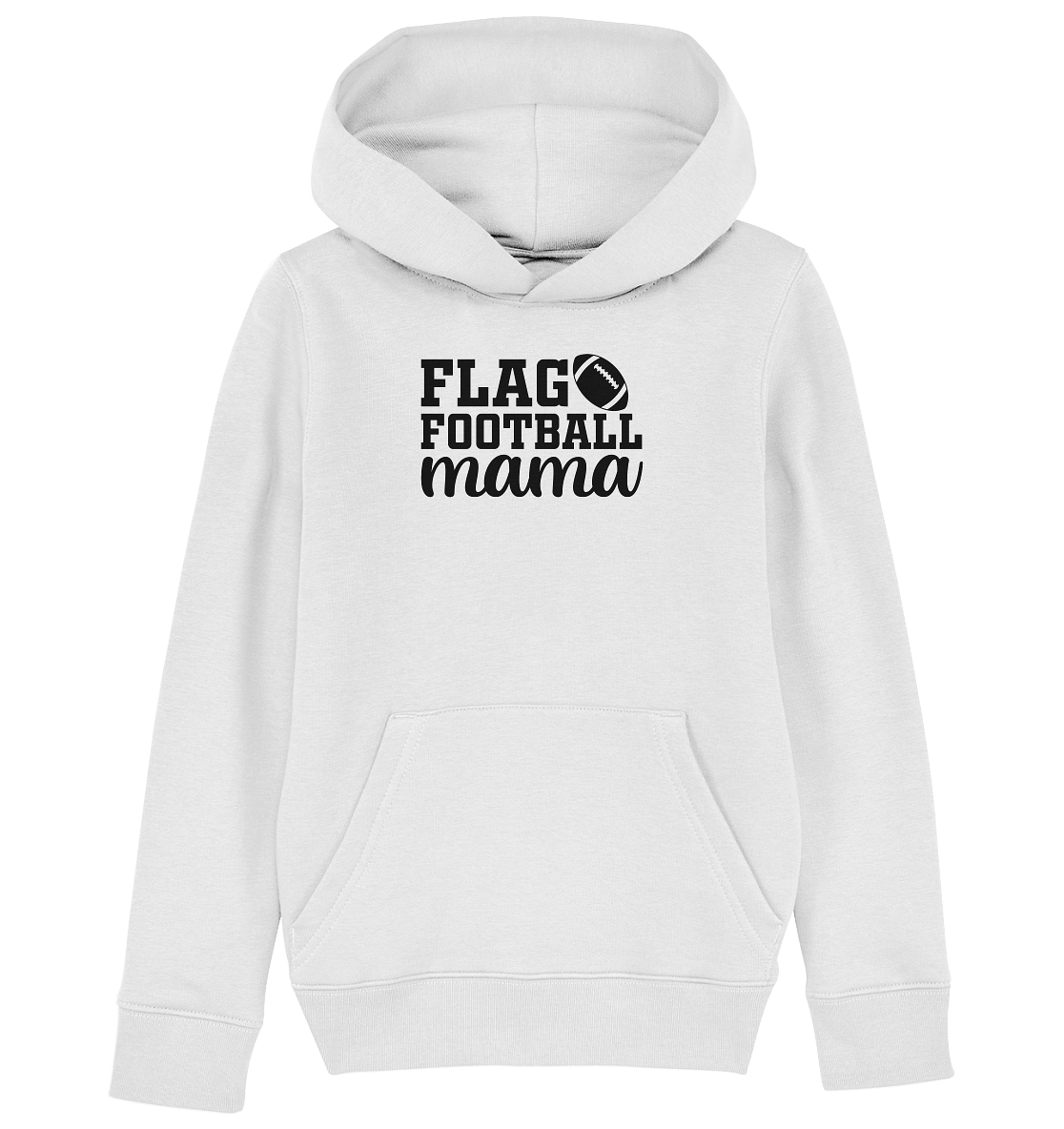 Flag Football Mama - Kids Organic Hoodie - Amfoo Shop