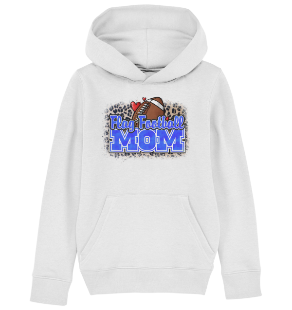 Flag Football Mom - Kids Organic Hoodie - Amfoo Shop