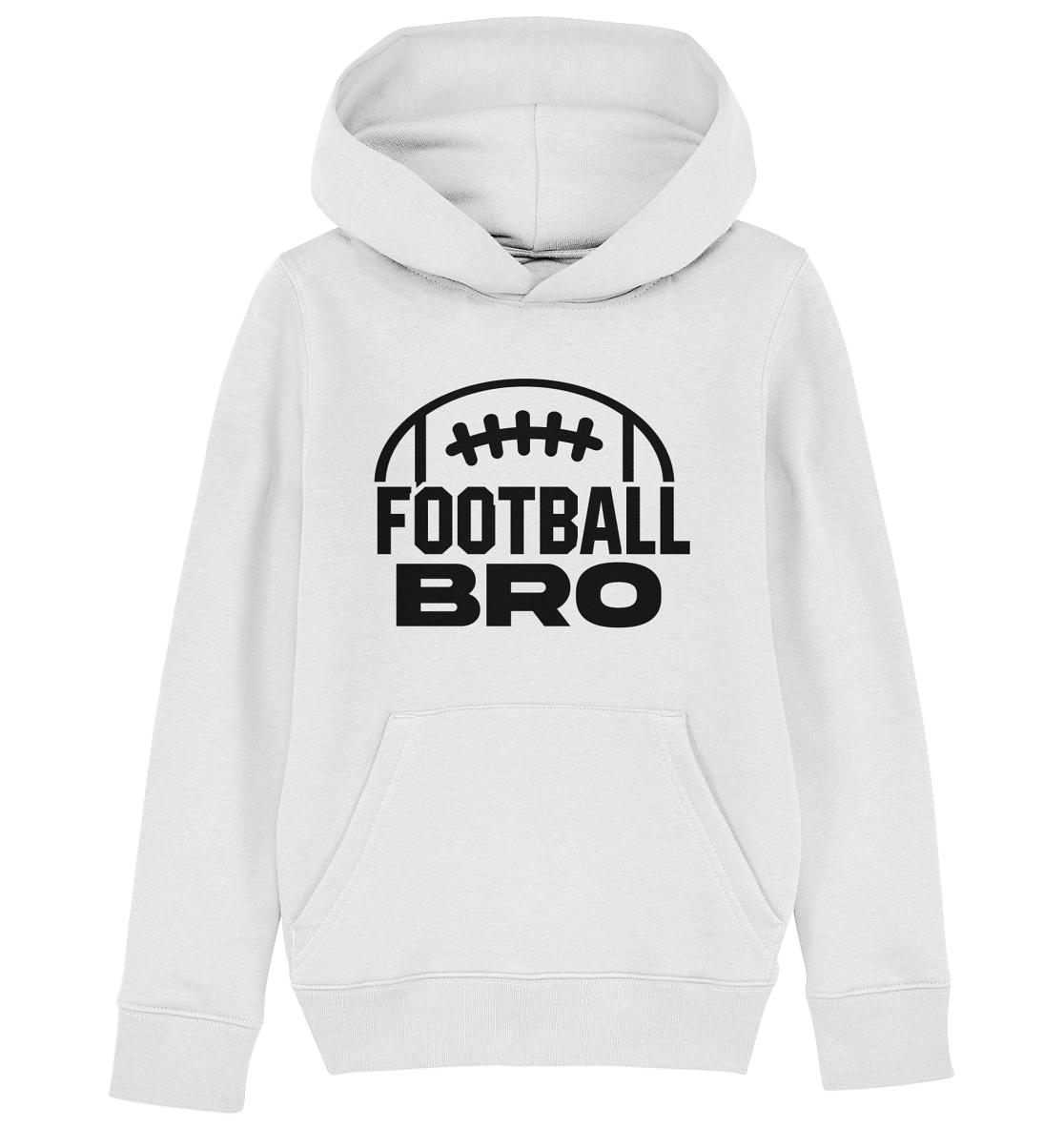 Football Bro - Kids Organic Hoodie - Amfoo Shop