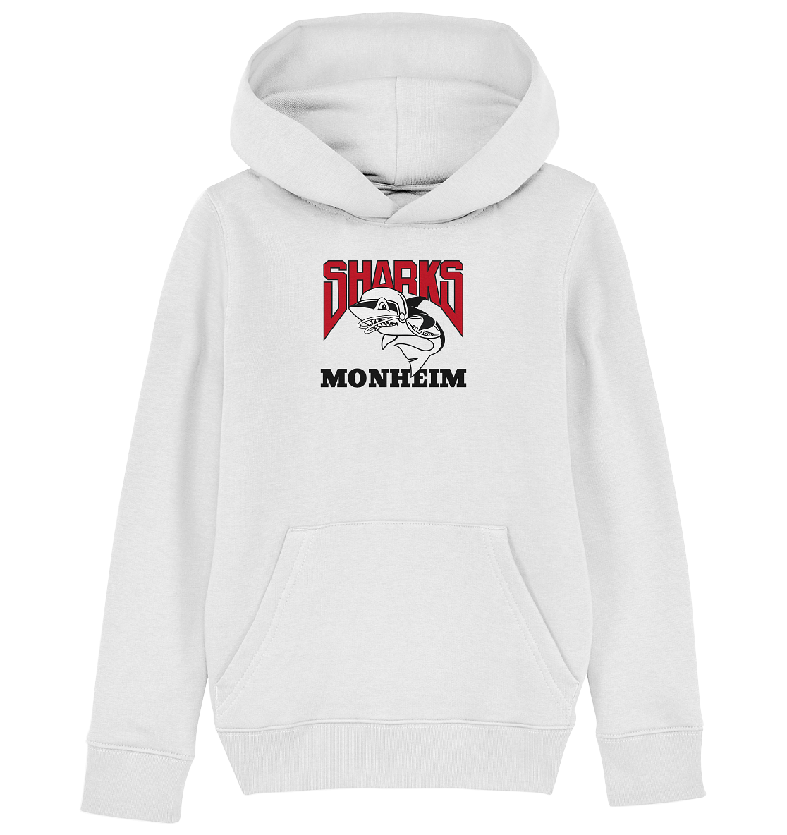 Monheim Sharks - Kids Organic Hoodie - Amfoo Shop