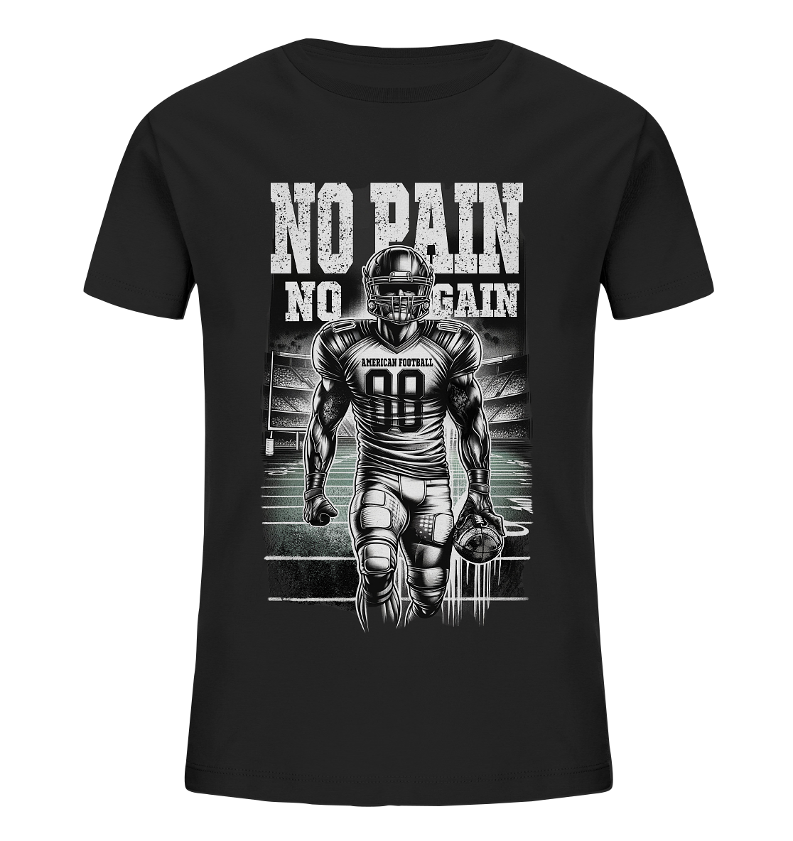 No Pain No Gain - Kids Organic Shirt - Amfoo Shop