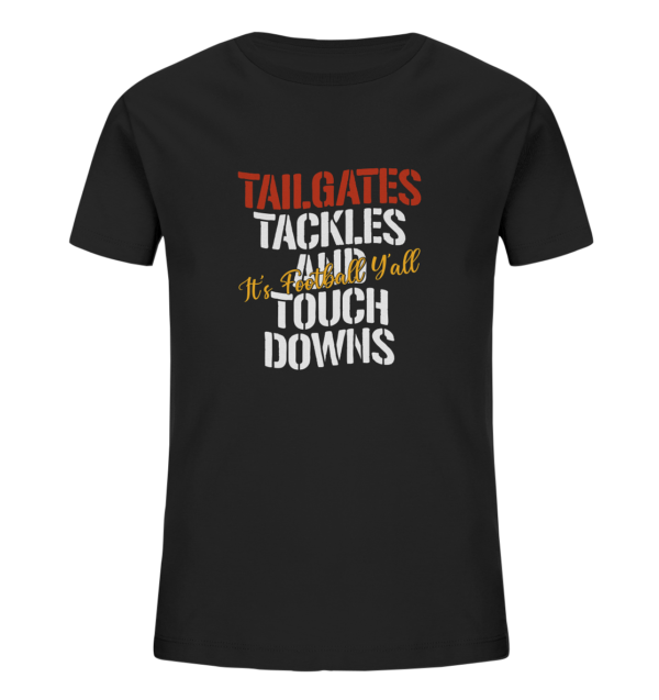 Tailgate Tackles - Kids Organic Shirt - Amfoo Shop