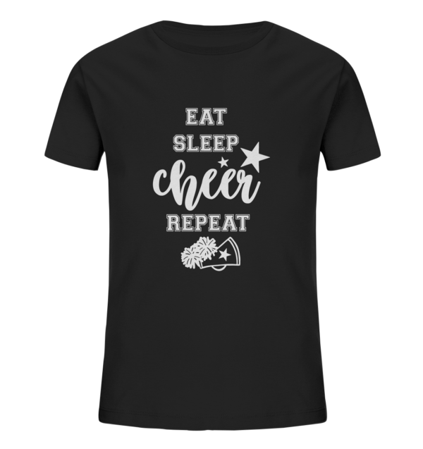 Eat Sleep Cheer - Kids Organic Shirt - Amfoo Shop