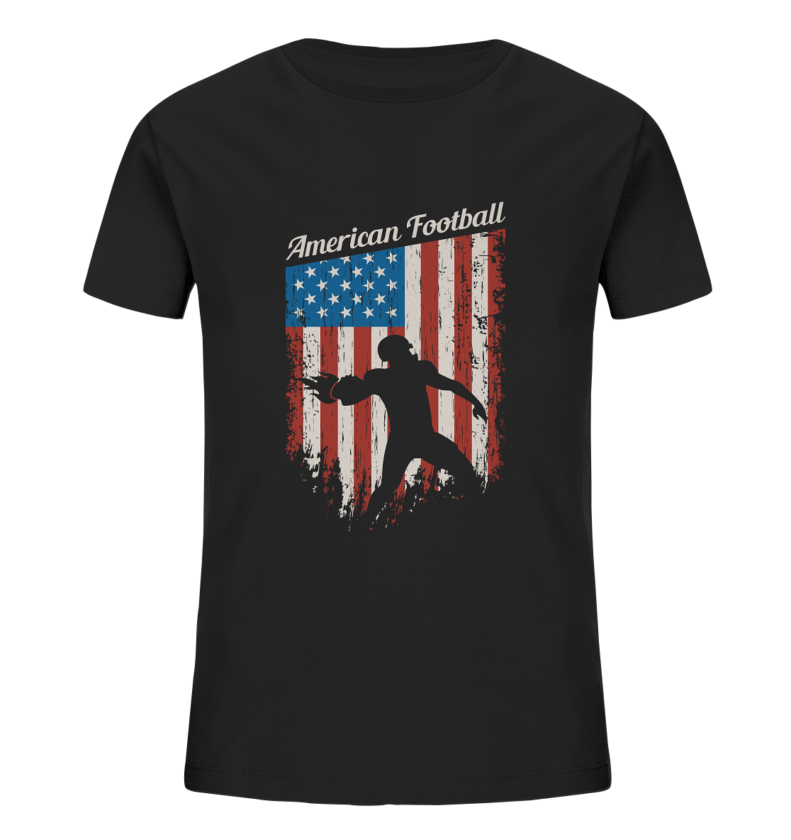 American Football Banner - Kids Organic Shirt - Amfoo Shop