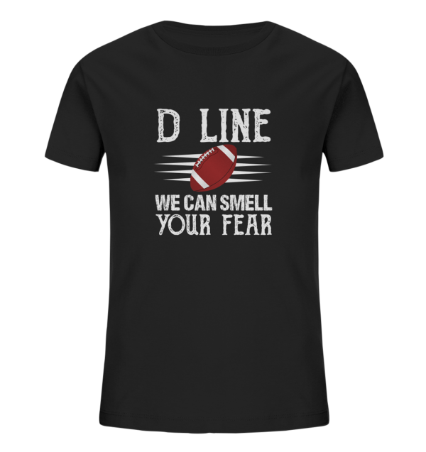 D-Line Fear - Kids Organic Shirt - Amfoo Shop