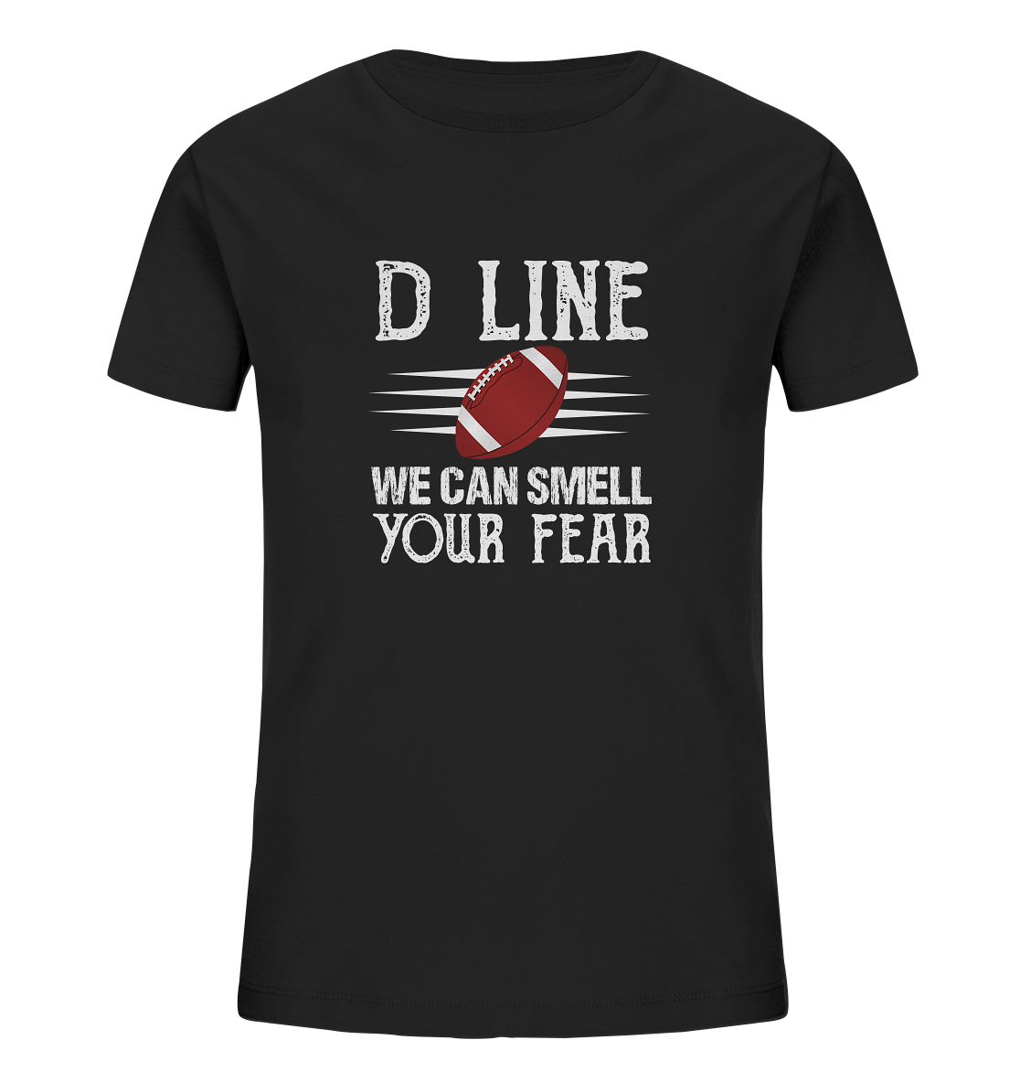 D-Line Fear - Kids Organic Shirt - Amfoo Shop