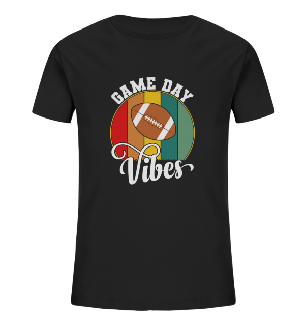 Game Day Vibes White - Kids Organic Shirt - Amfoo Shop