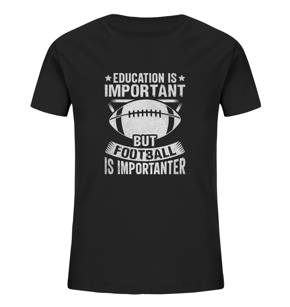 Football is importanter - Kids Organic Shirt - Amfoo Shop