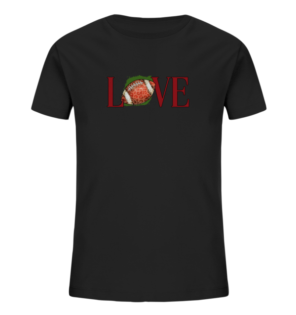 Football Love - Kids Organic Shirt - Amfoo Shop