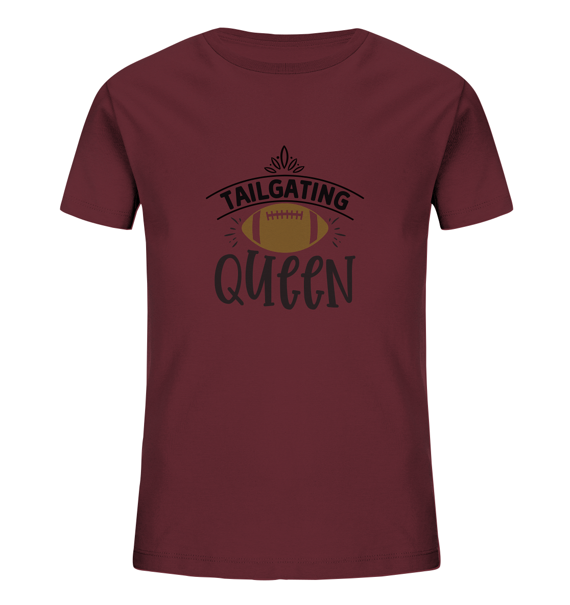 Tailgating Queen - Kids Organic Shirt - Amfoo Shop