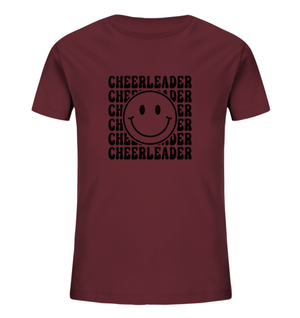 Cheerleader Smiley - Kids Organic Shirt - Amfoo Shop