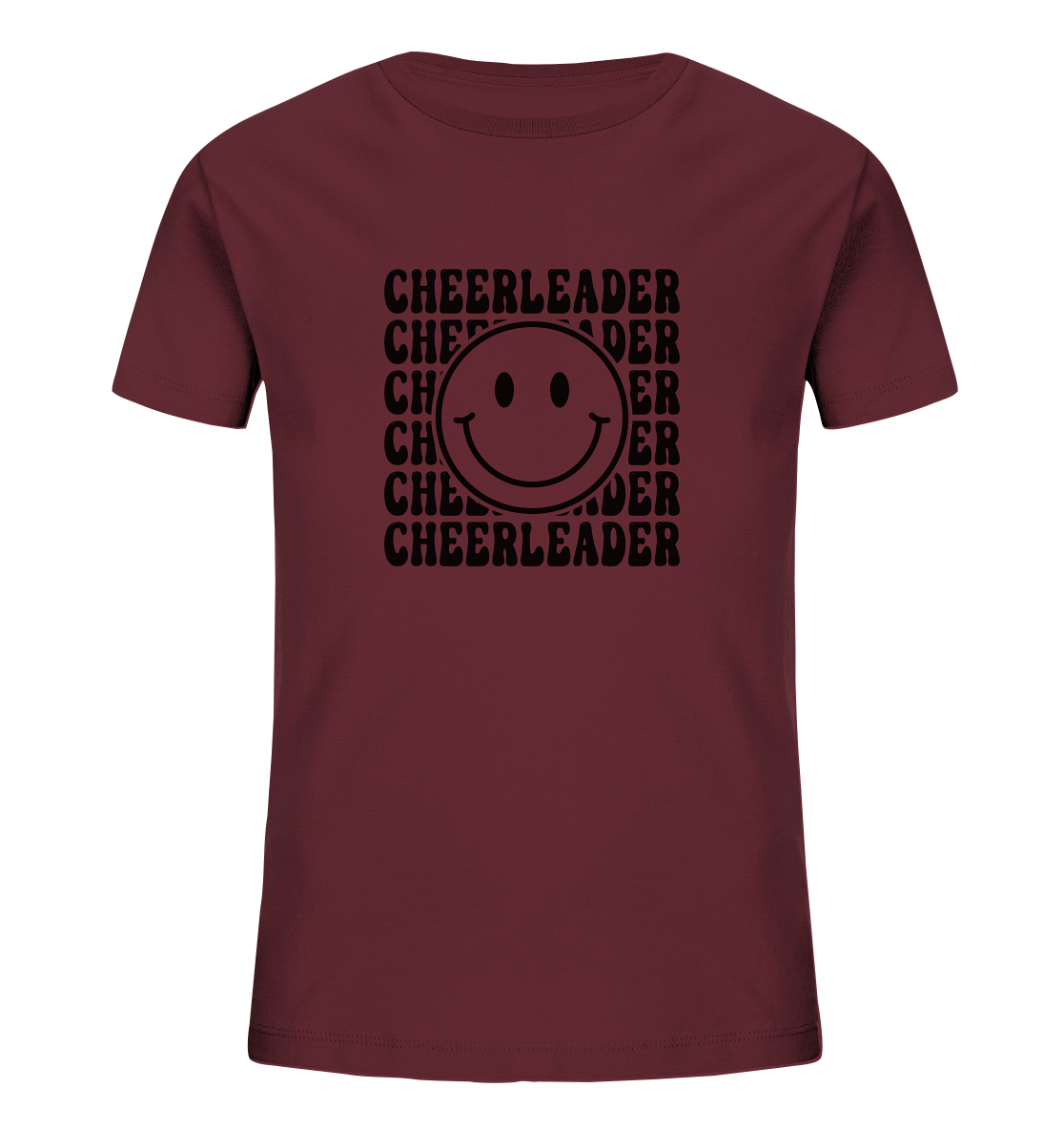 Cheerleader Smiley - Kids Organic Shirt - Amfoo Shop