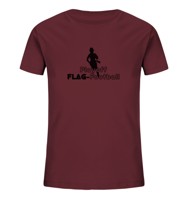 Playoff Flag Football Women black - Kids Organic Shirt - Amfoo Shop