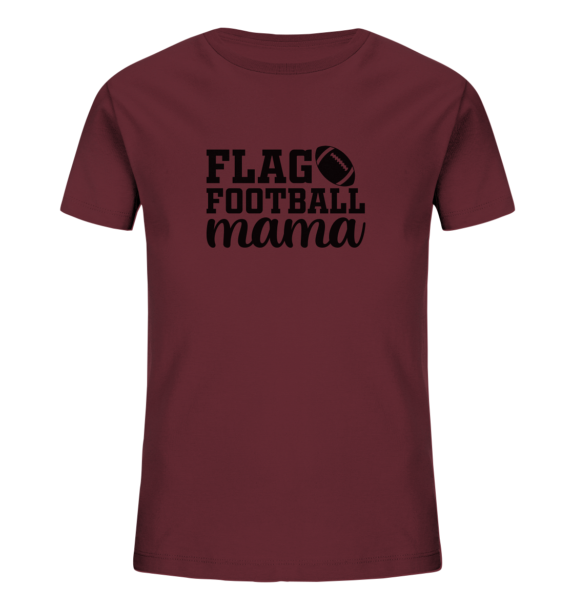 Flag Football Mama - Kids Organic Shirt - Amfoo Shop