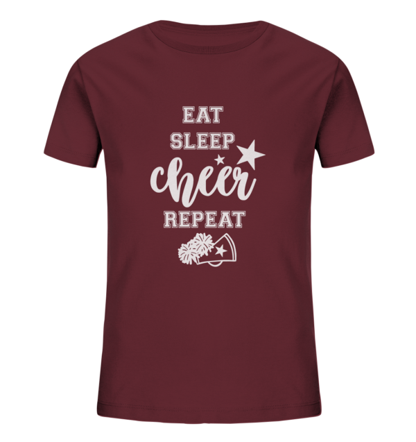 Eat Sleep Cheer - Kids Organic Shirt - Amfoo Shop