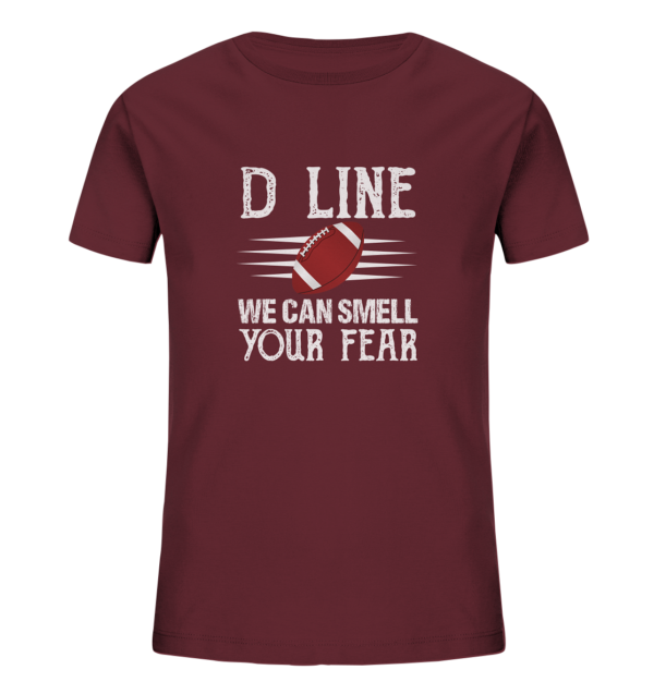 D-Line Fear - Kids Organic Shirt - Amfoo Shop