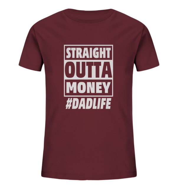 Straight Outta Money - Kids Organic Shirt - Amfoo Shop