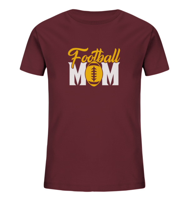 Football MOM - Kids Organic Shirt - Amfoo Shop