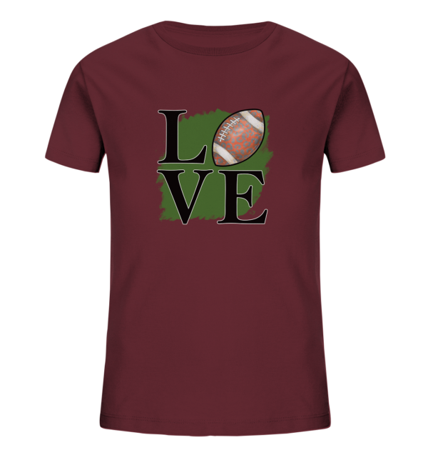 Football Love II - Kids Organic Shirt - Amfoo Shop