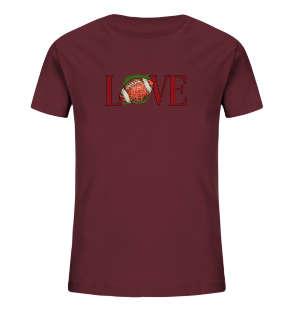 Football Love - Kids Organic Shirt - Amfoo Shop