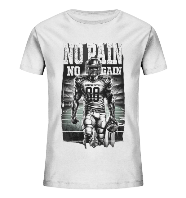 No Pain No Gain - Kids Organic Shirt - Amfoo Shop