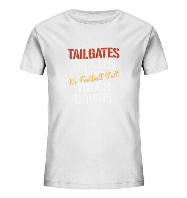 Tailgate Tackles - Kids Organic Shirt - Amfoo Shop