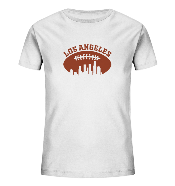 Los Angeles Football Silhouette - Kids Organic Shirt - Amfoo Shop