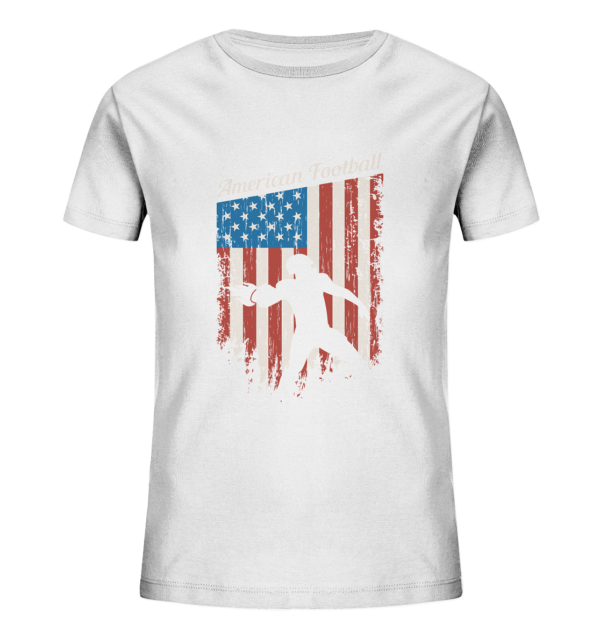 American Football Banner - Kids Organic Shirt - Amfoo Shop