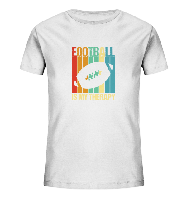 Football is my Therapy - Kids Organic Shirt - Amfoo Shop