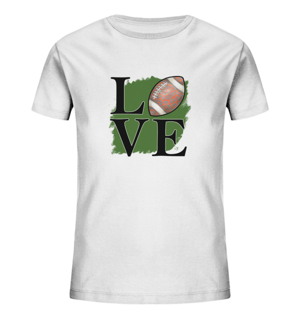 Football Love II - Kids Organic Shirt - Amfoo Shop