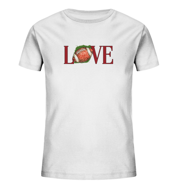 Football Love - Kids Organic Shirt - Amfoo Shop