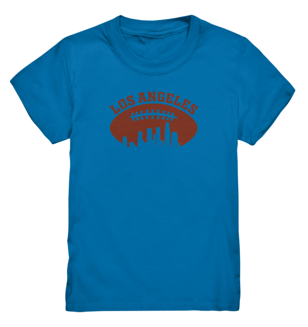 Los Angeles Football Silhouette - Kids Premium Shirt - Amfoo Shop