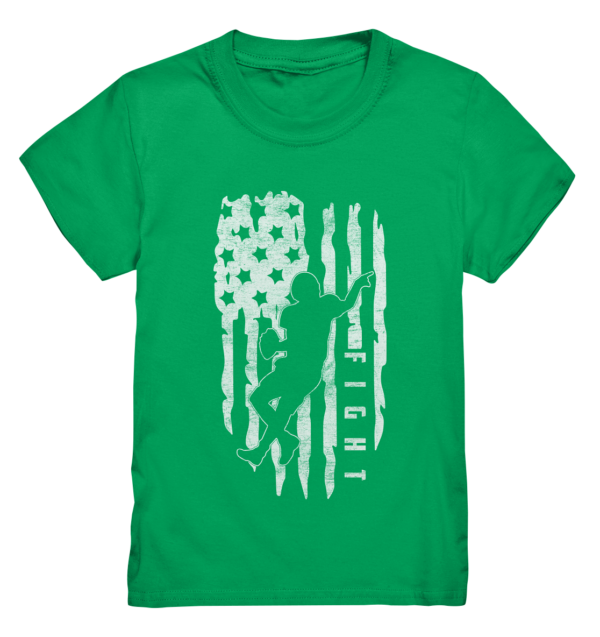 USA Flag Fight - Kids Premium Shirt - Amfoo Shop