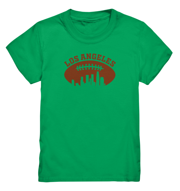 Los Angeles Football Silhouette - Kids Premium Shirt - Amfoo Shop