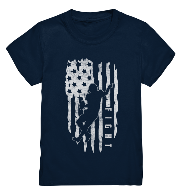 USA Flag Fight - Kids Premium Shirt - Amfoo Shop