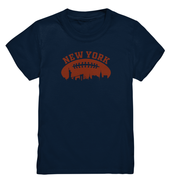 New York Football Silhoutte - Kids Premium Shirt - Amfoo Shop