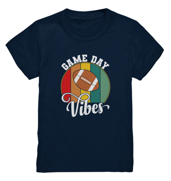 Game Day Vibes White - Kids Premium Shirt - Amfoo Shop