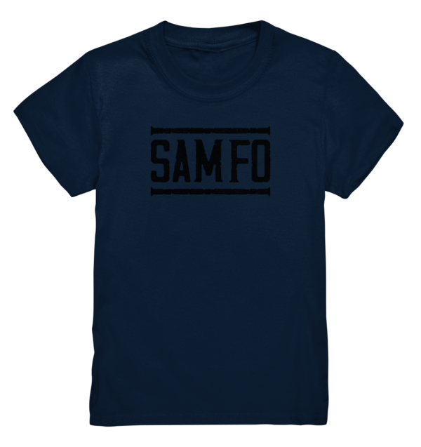 SAMFO black - Kids Premium Shirt - Amfoo Shop