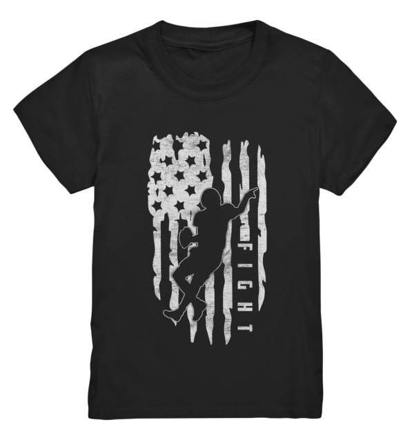 USA Flag Fight - Kids Premium Shirt - Amfoo Shop