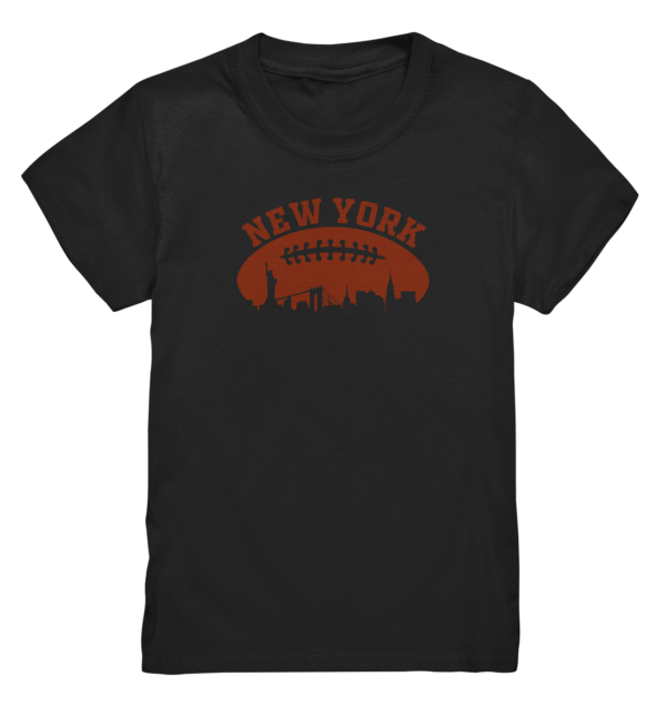 New York Football Silhoutte - Kids Premium Shirt - Amfoo Shop