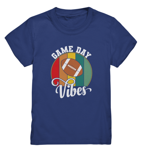 Game Day Vibes White - Kids Premium Shirt - Amfoo Shop