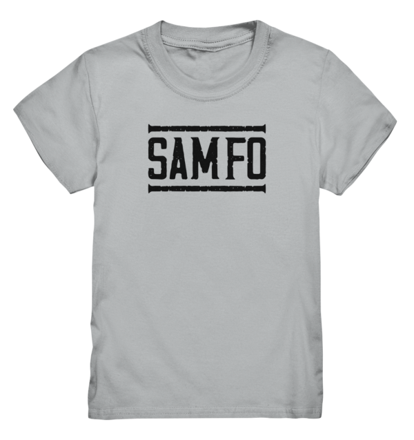 SAMFO black - Kids Premium Shirt - Amfoo Shop