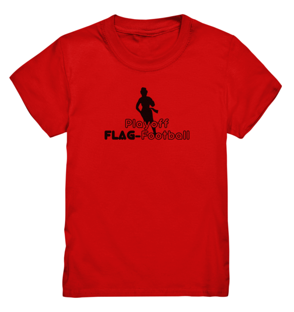 Playoff Flag Football Women black - Kids Premium Shirt - Amfoo Shop