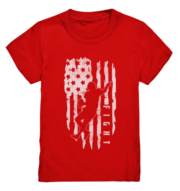 USA Flag Fight - Kids Premium Shirt - Amfoo Shop