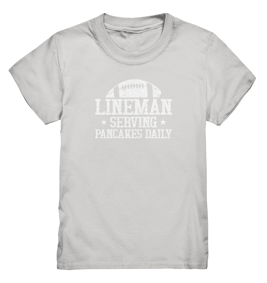 Lineman Serving Pancakes - Kids Premium Shirt - Amfoo Shop